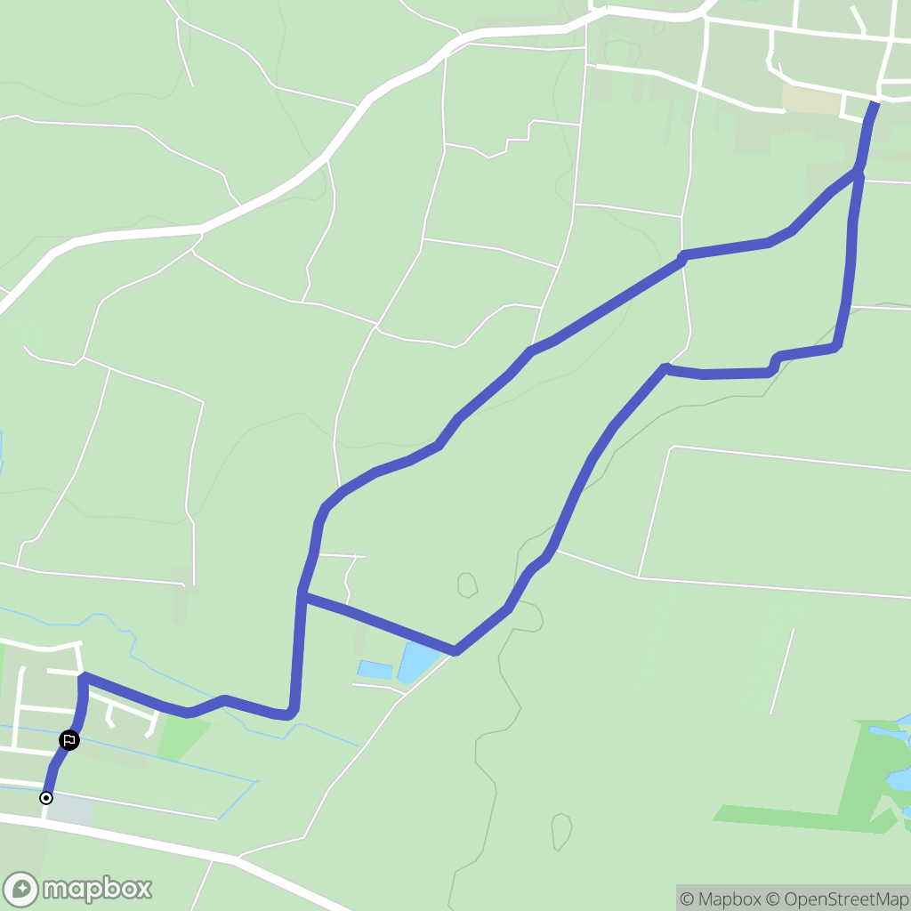 Ribeauvillé : carte du parcours de randonnée - France