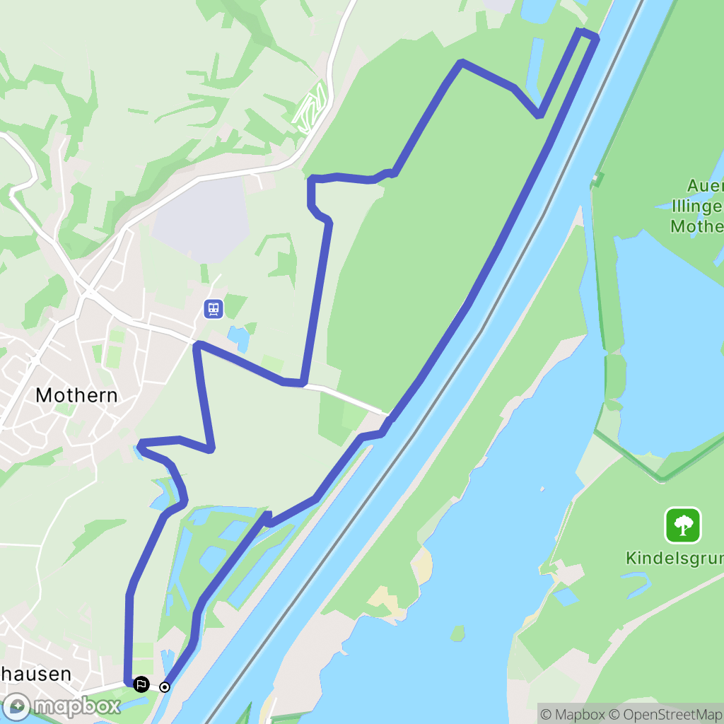 Munchhausen : carte du parcours de randonnée - France