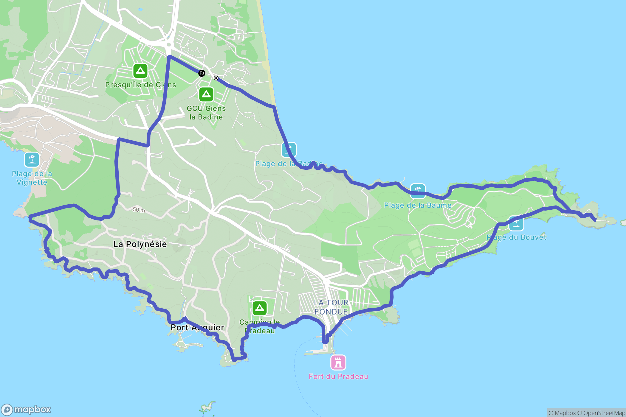 Hyères: routekaart voor buitenactiviteiten - France