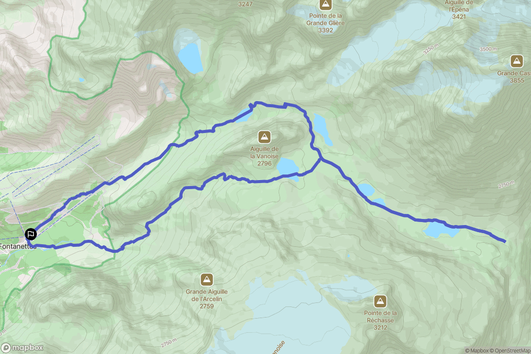 Pralognan-la-Vanoise: routekaart voor buitenactiviteiten - France