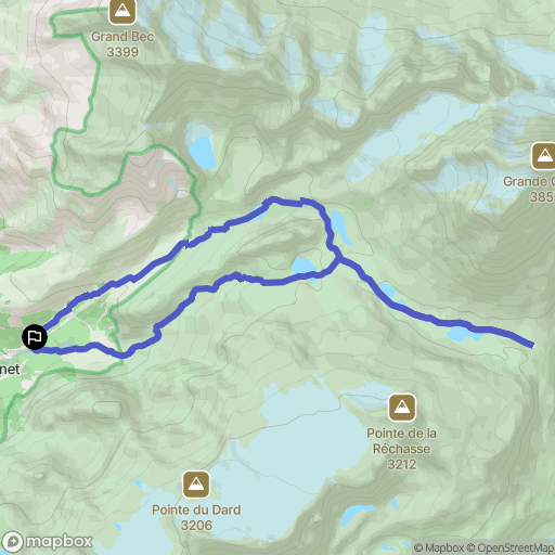 Pralognan-la-Vanoise: routekaart voor buitenactiviteiten - France