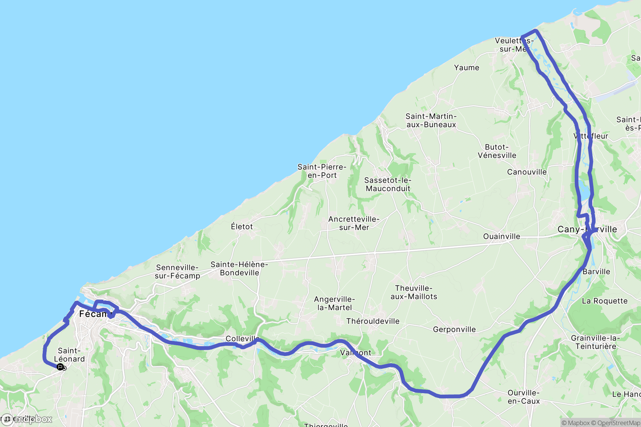 Saint-Léonard: routekaart voor buitenactiviteiten - France