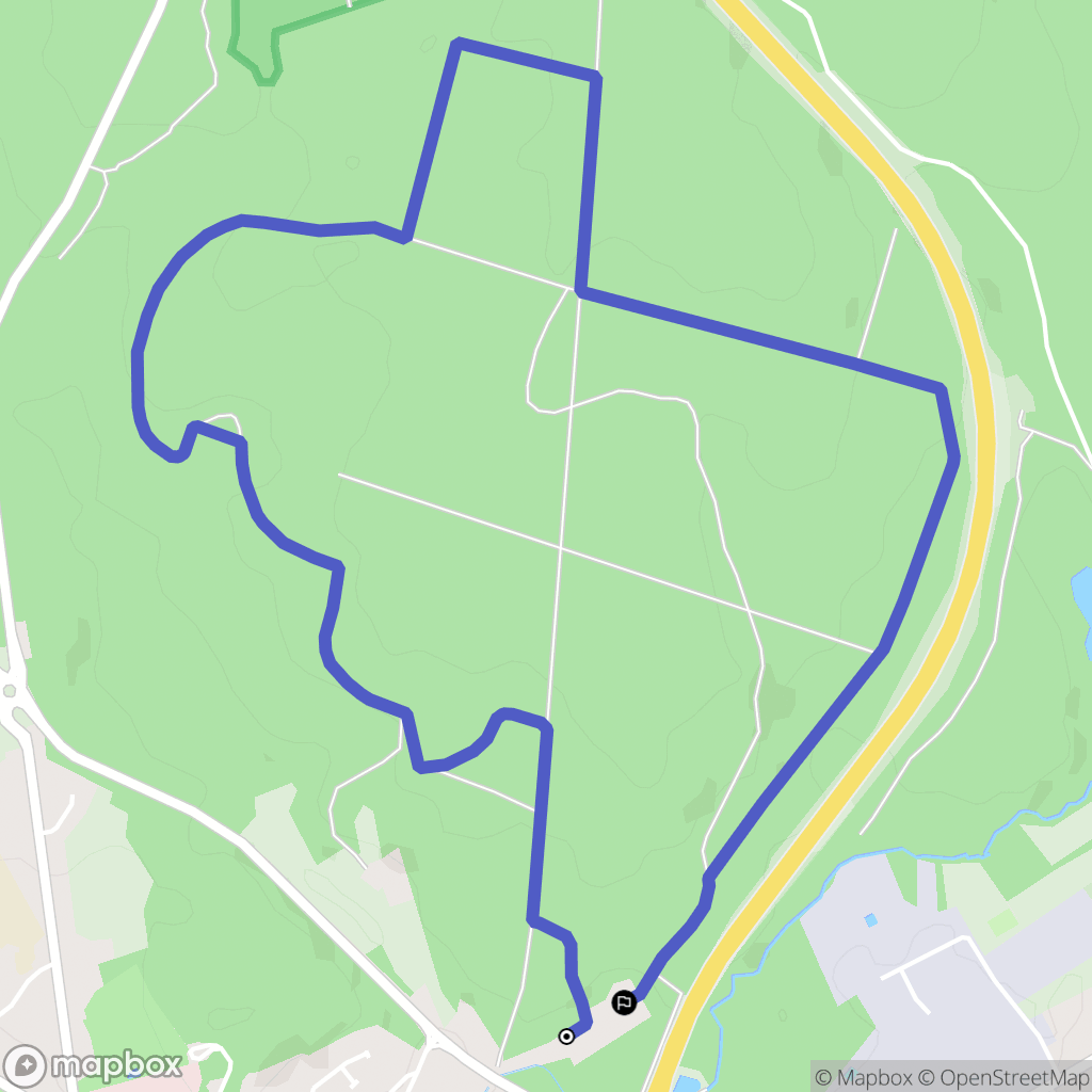 Luxeuil-les-Bains : carte du parcours de randonnée - France