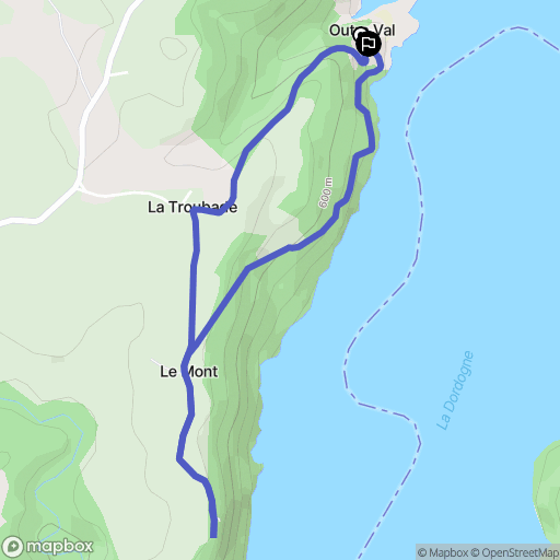 Sarroux - Saint Julien: routekaart voor buitenactiviteiten - France