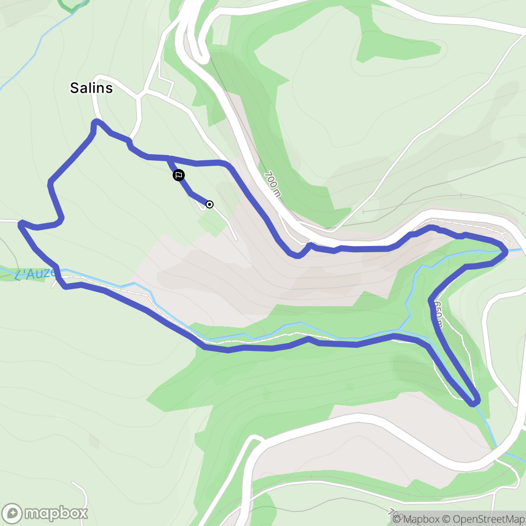 Salins: routekaart voor buitenactiviteiten - France