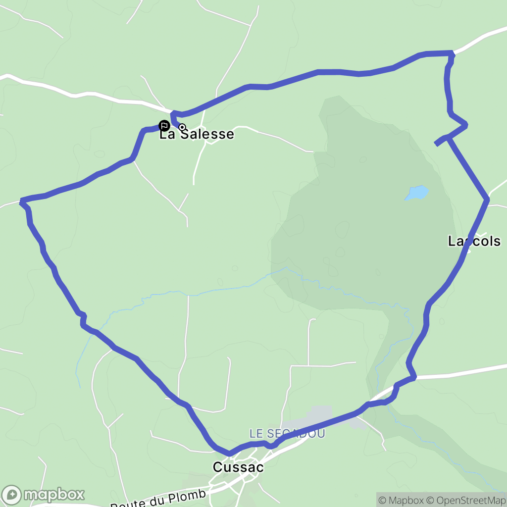Paulhac: routekaart voor buitenactiviteiten - France