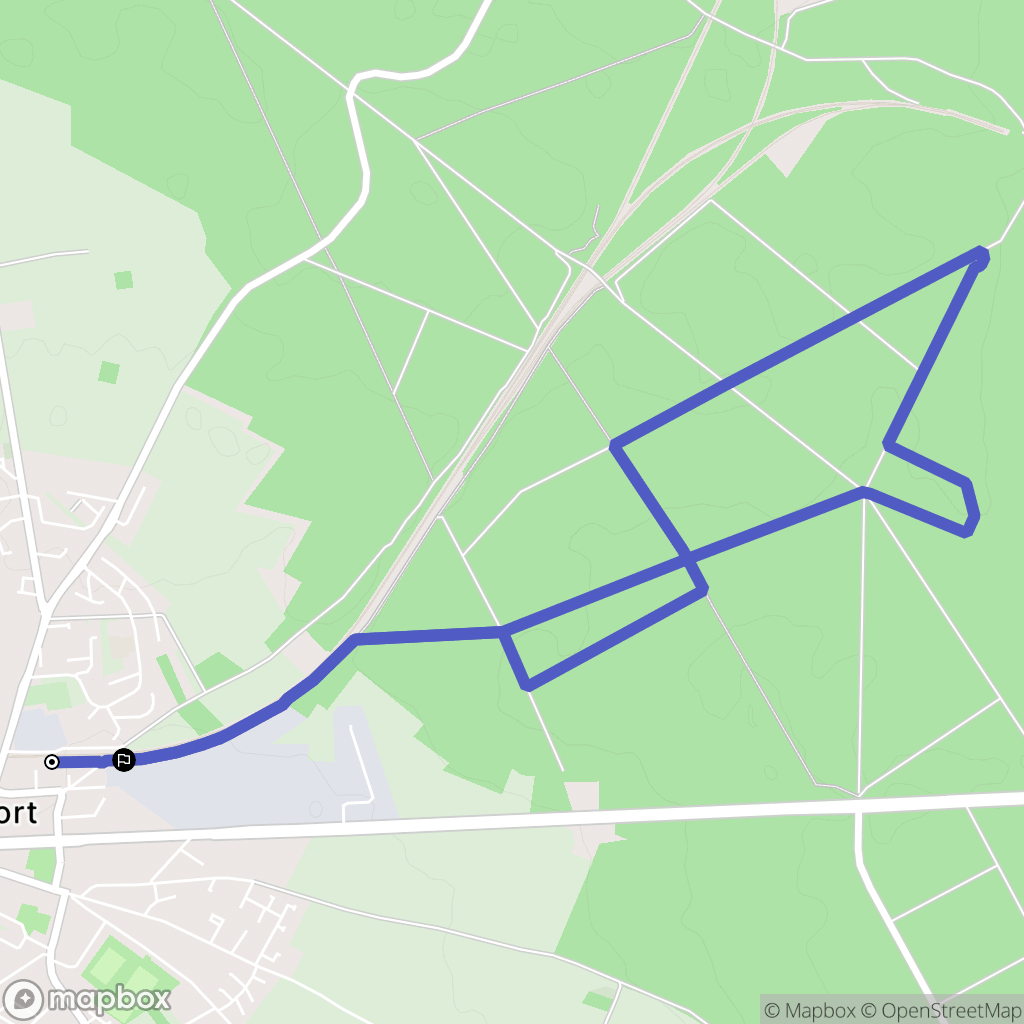 Trilport : carte du parcours de randonnée - France