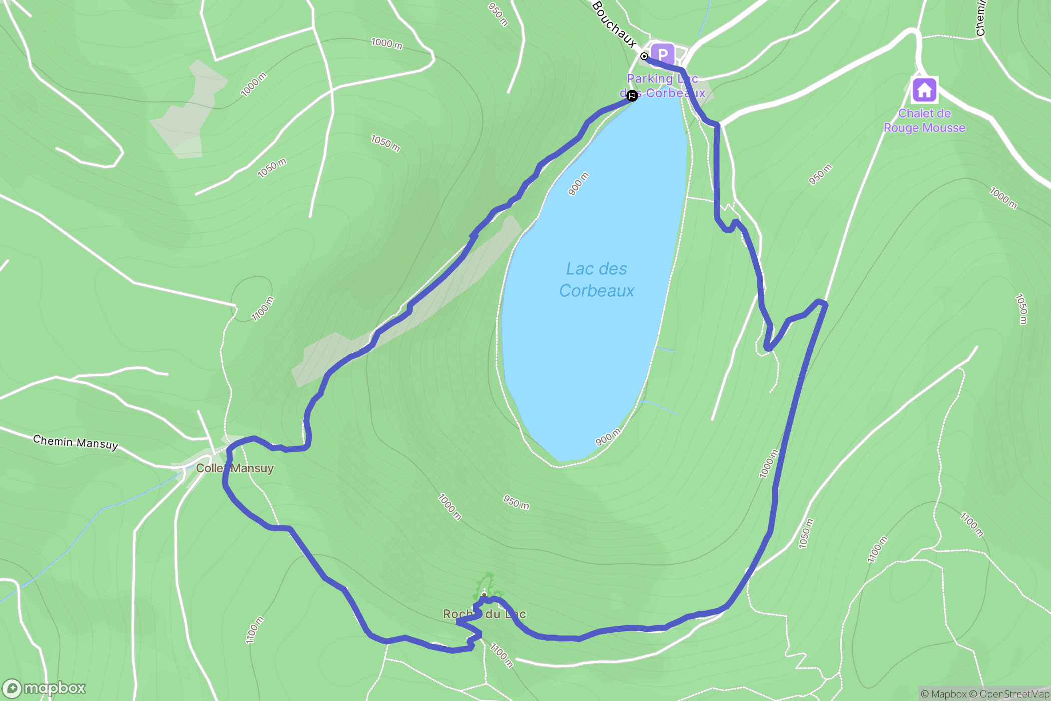 La Bresse: routekaart voor buitenactiviteiten - France