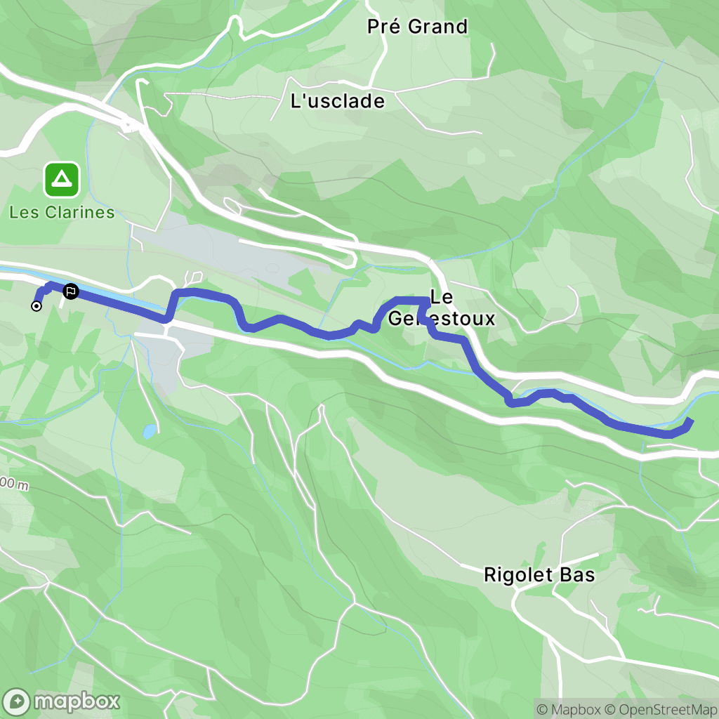 La Bourboule: routekaart voor buitenactiviteiten - France