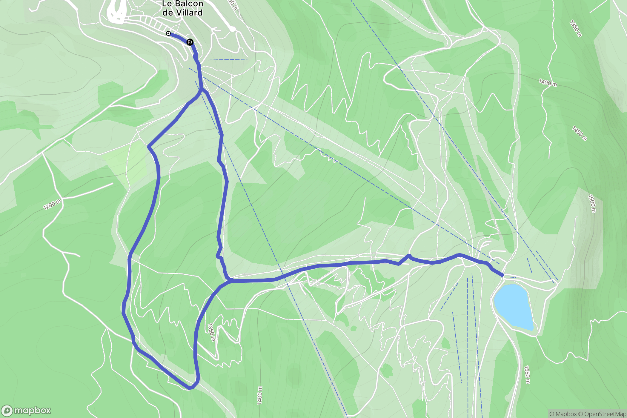 Villard-de-Lans: routekaart voor buitenactiviteiten - France