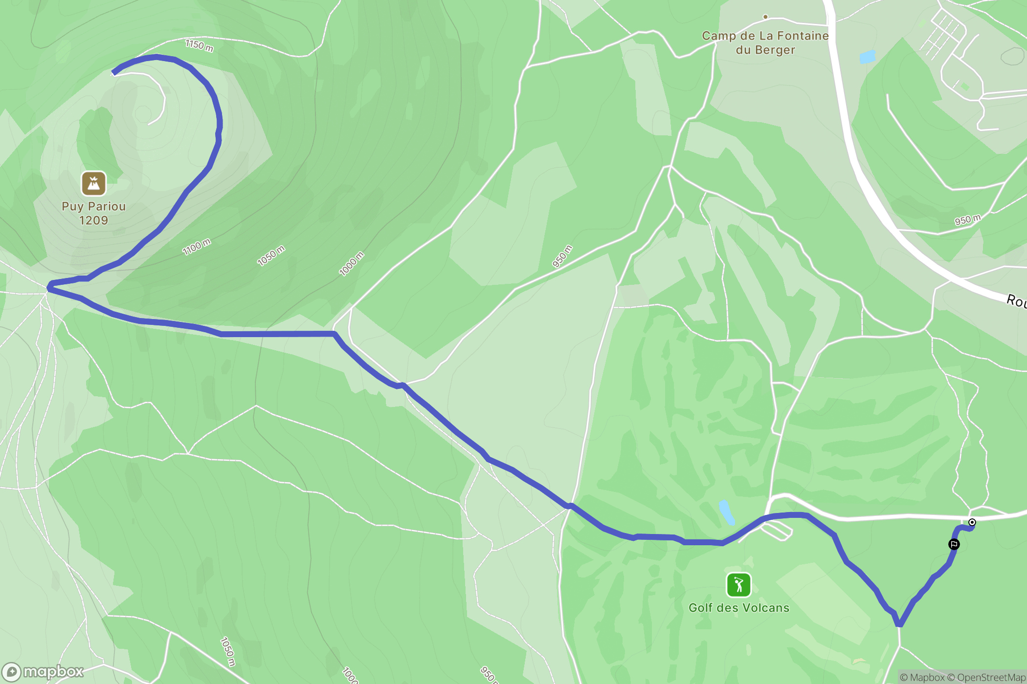 Orcines: routekaart voor buitenactiviteiten - France