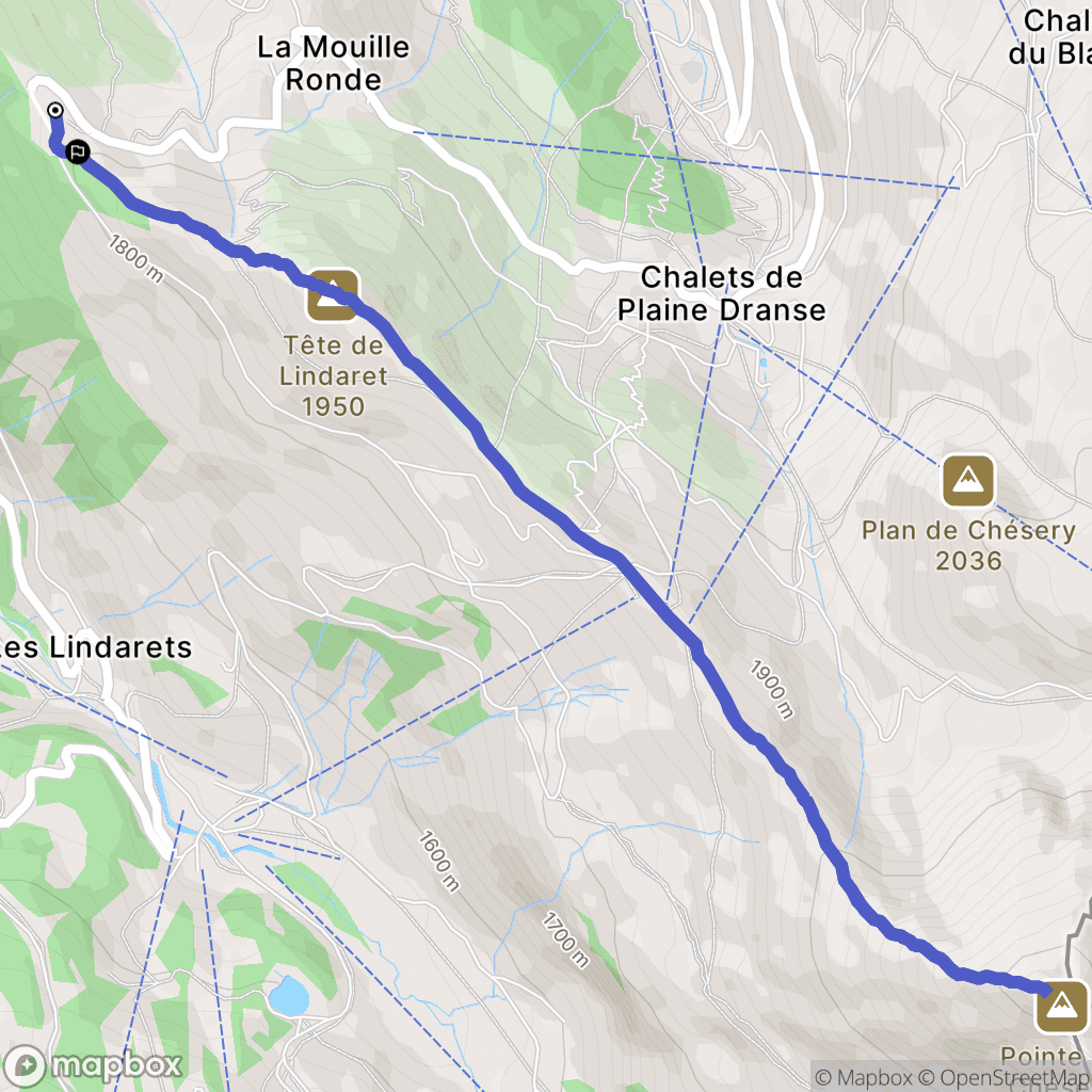 Châtel: routekaart voor buitenactiviteiten - France