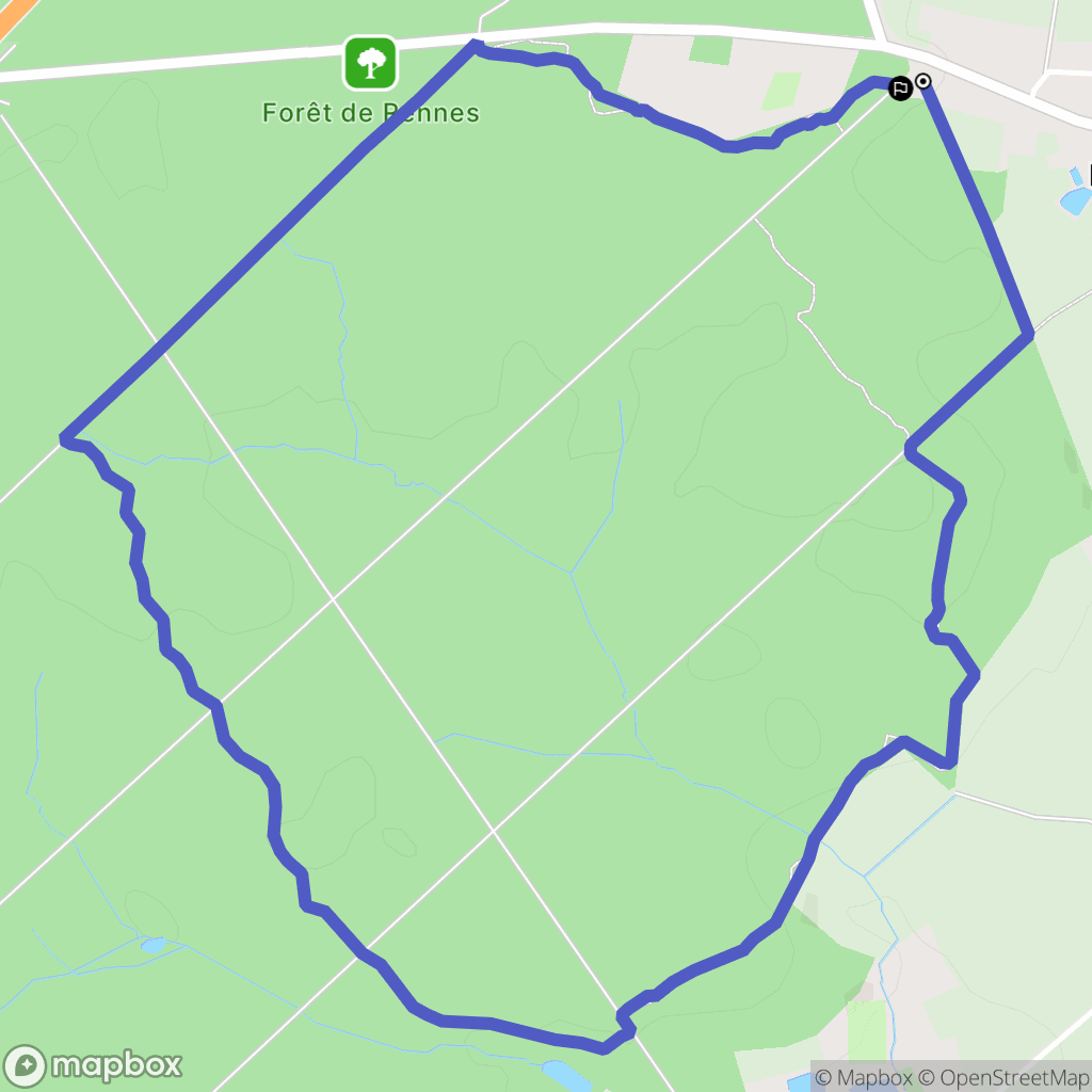 Liffré: routekaart voor buitenactiviteiten - France