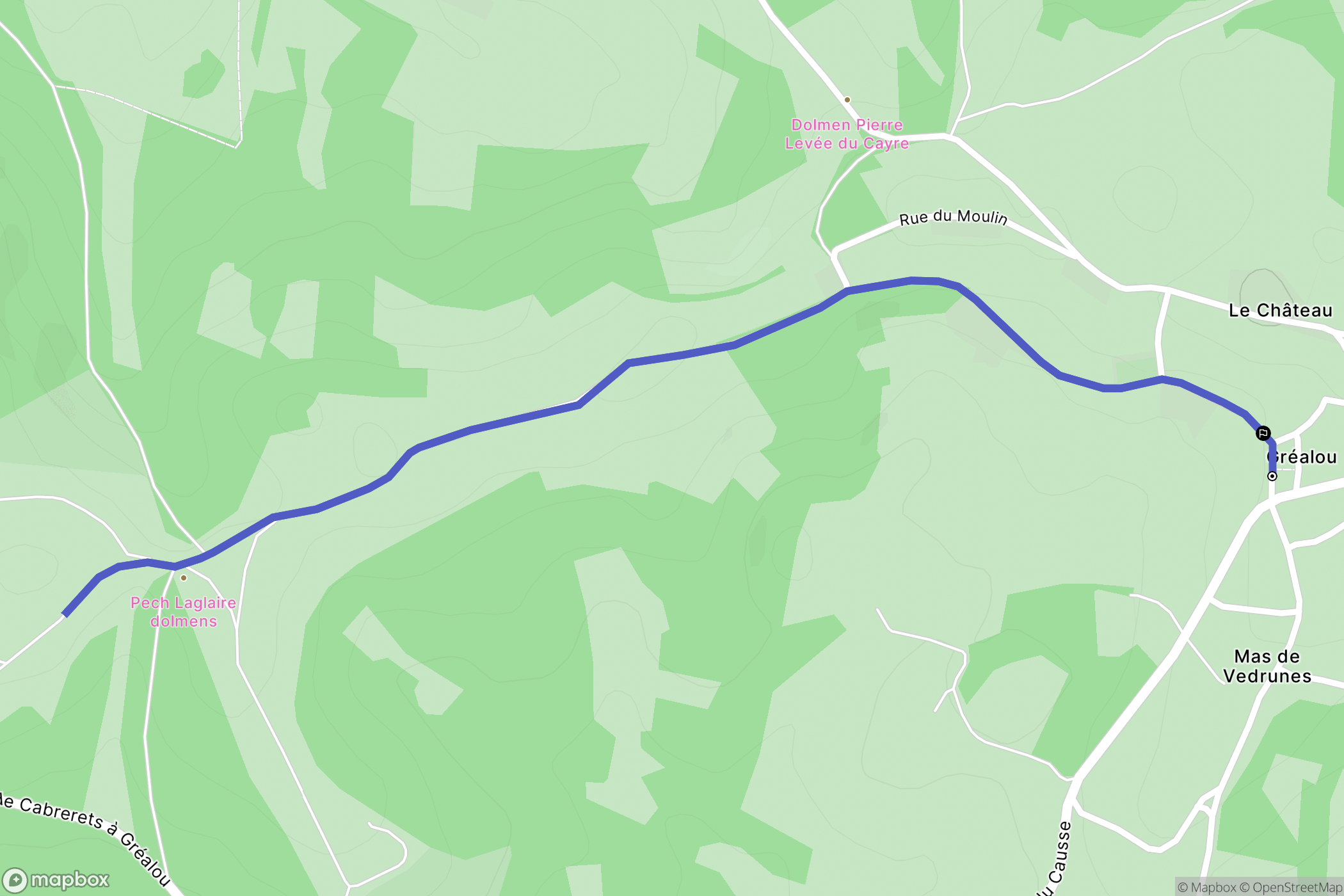 Gréalou: routekaart voor buitenactiviteiten - France