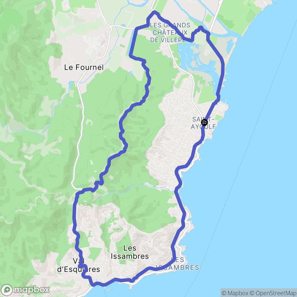 Fréjus: routekaart voor buitenactiviteiten - France