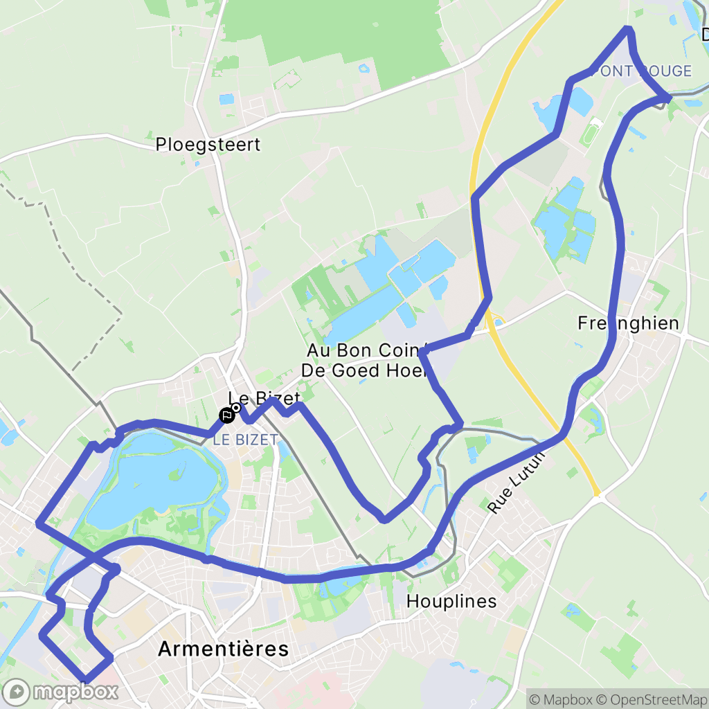 Armentières: routekaart voor buitenactiviteiten - France