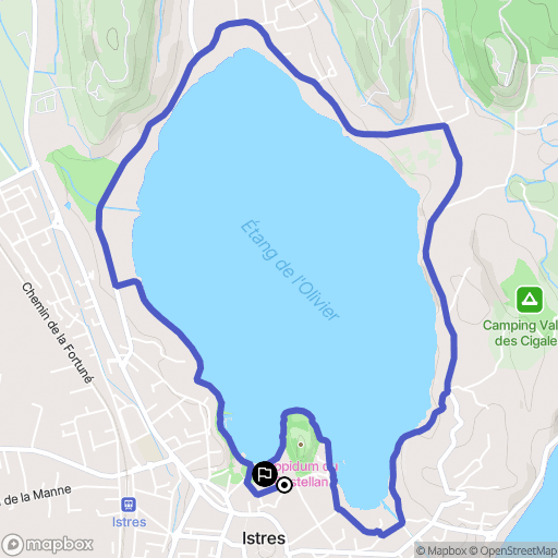 Istres: routekaart voor buitenactiviteiten - France