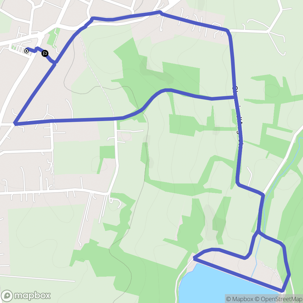 Garlin : carte du parcours de randonnée - France