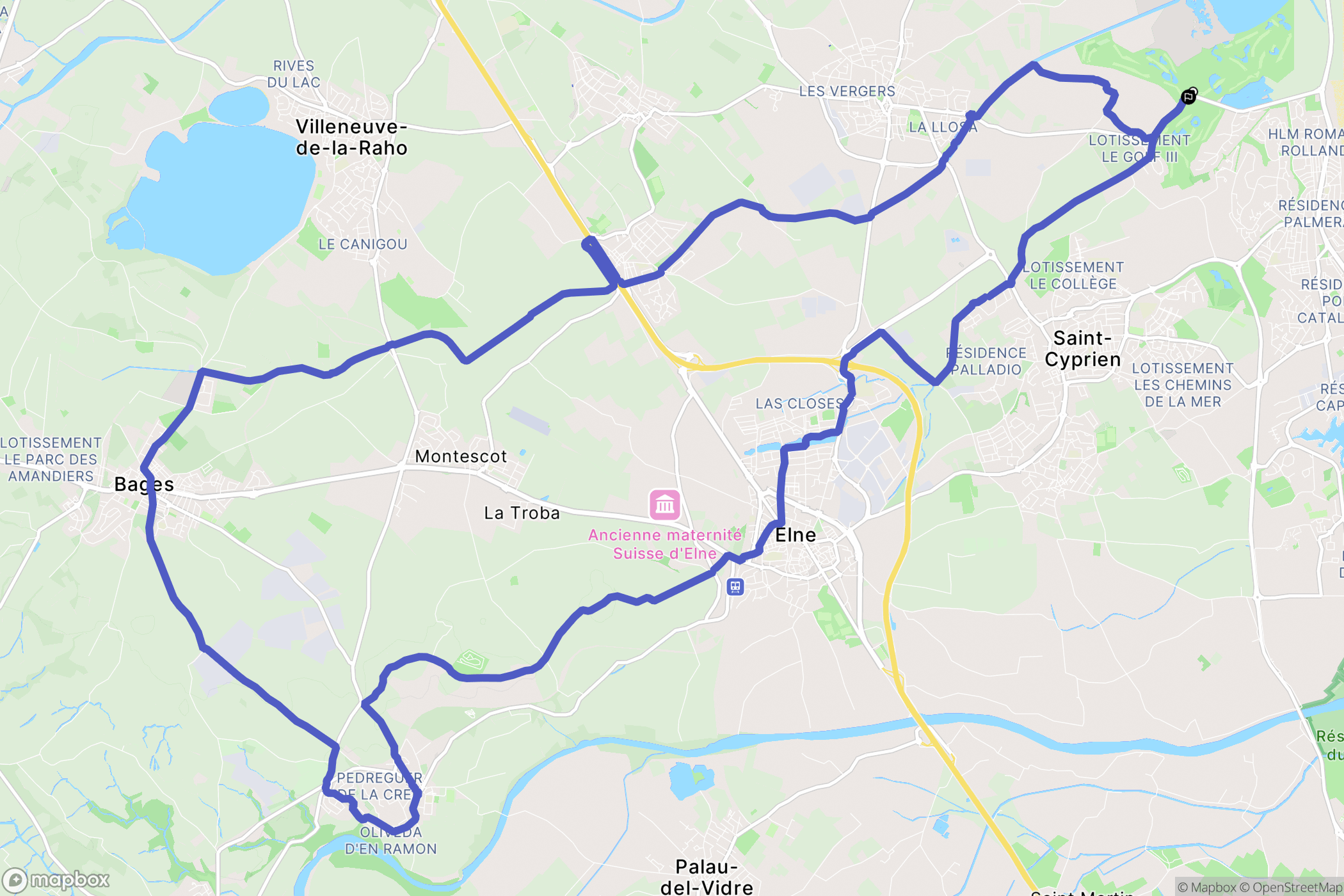 Saint-Cyprien: routekaart voor buitenactiviteiten - France