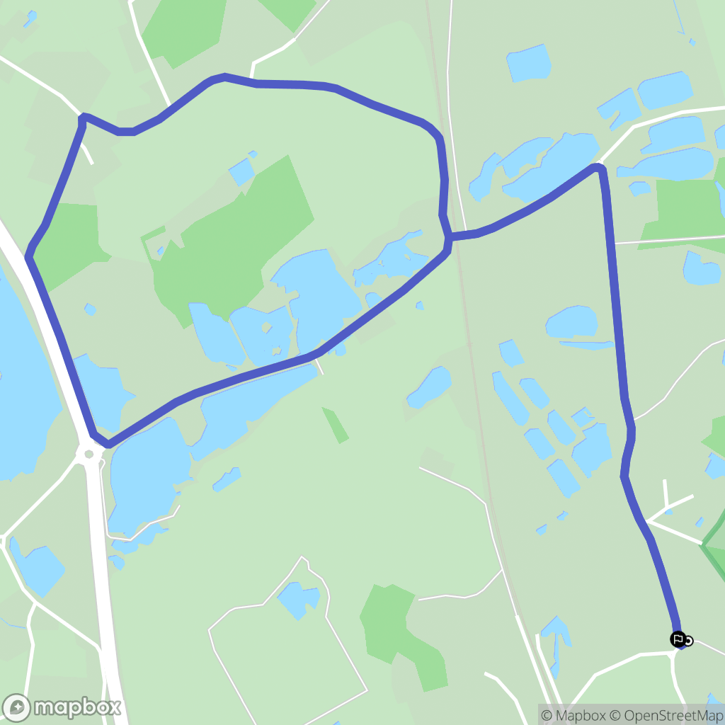 Rue : carte du parcours de randonnée - France