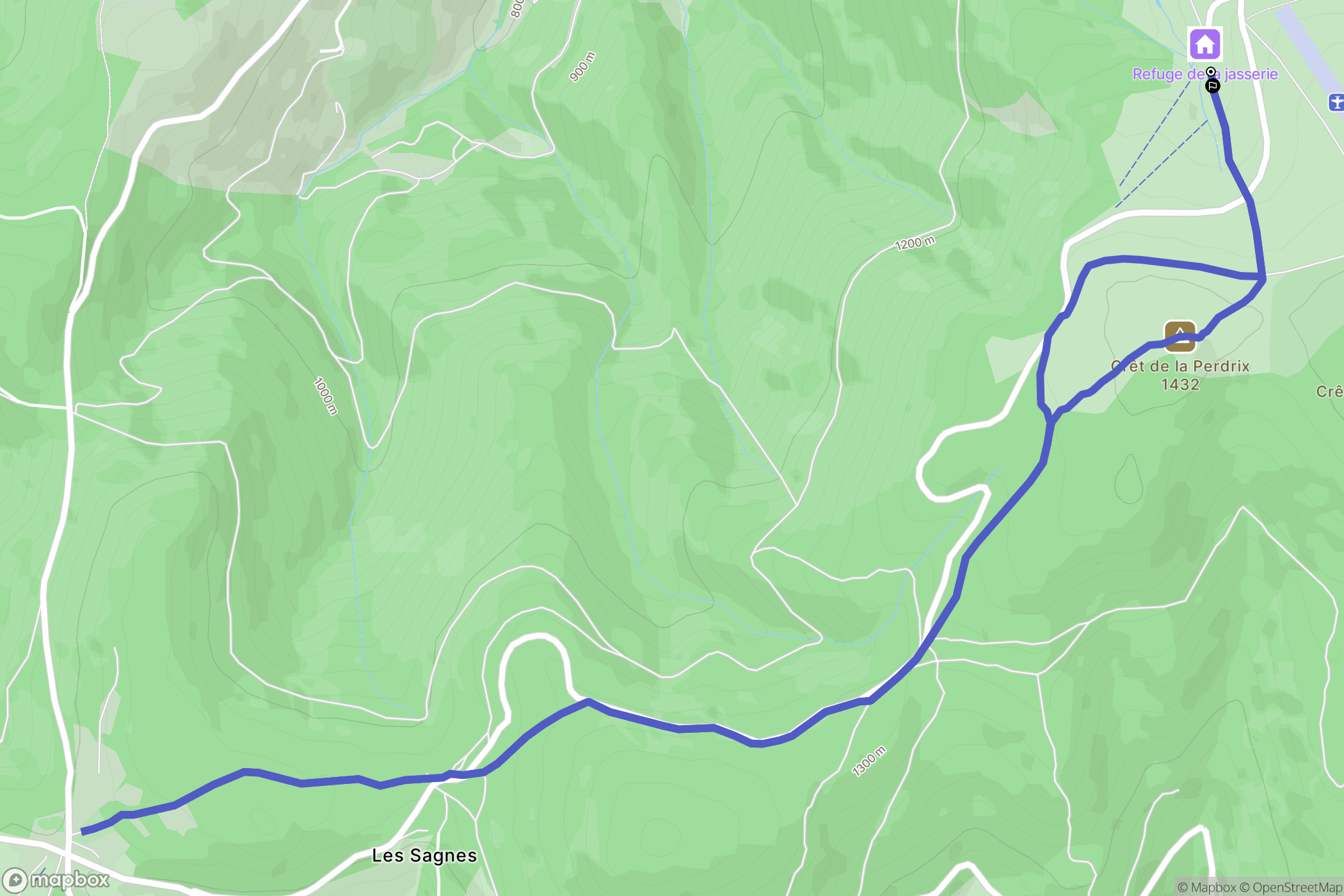 La Valla-en-Gier: routekaart voor buitenactiviteiten - France
