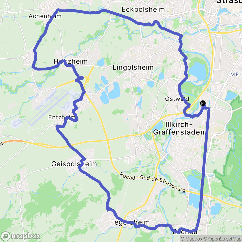 Illkirch-Graffenstaden: routekaart voor buitenactiviteiten - France