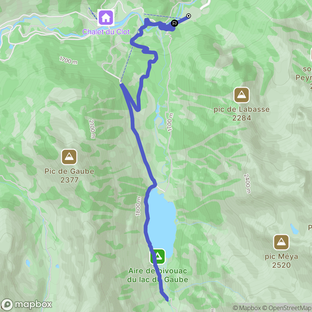 Cauterets: routekaart voor buitenactiviteiten - France