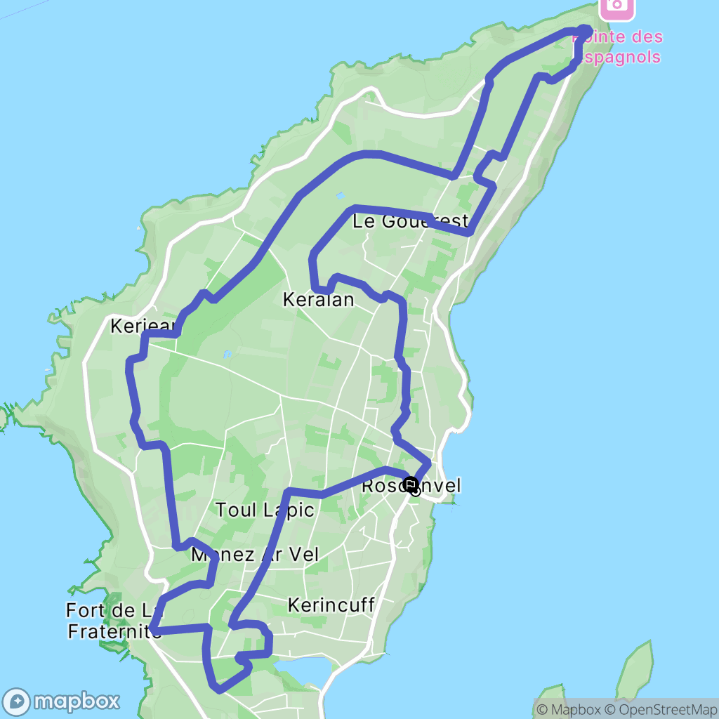 Roscanvel: routekaart voor buitenactiviteiten - France