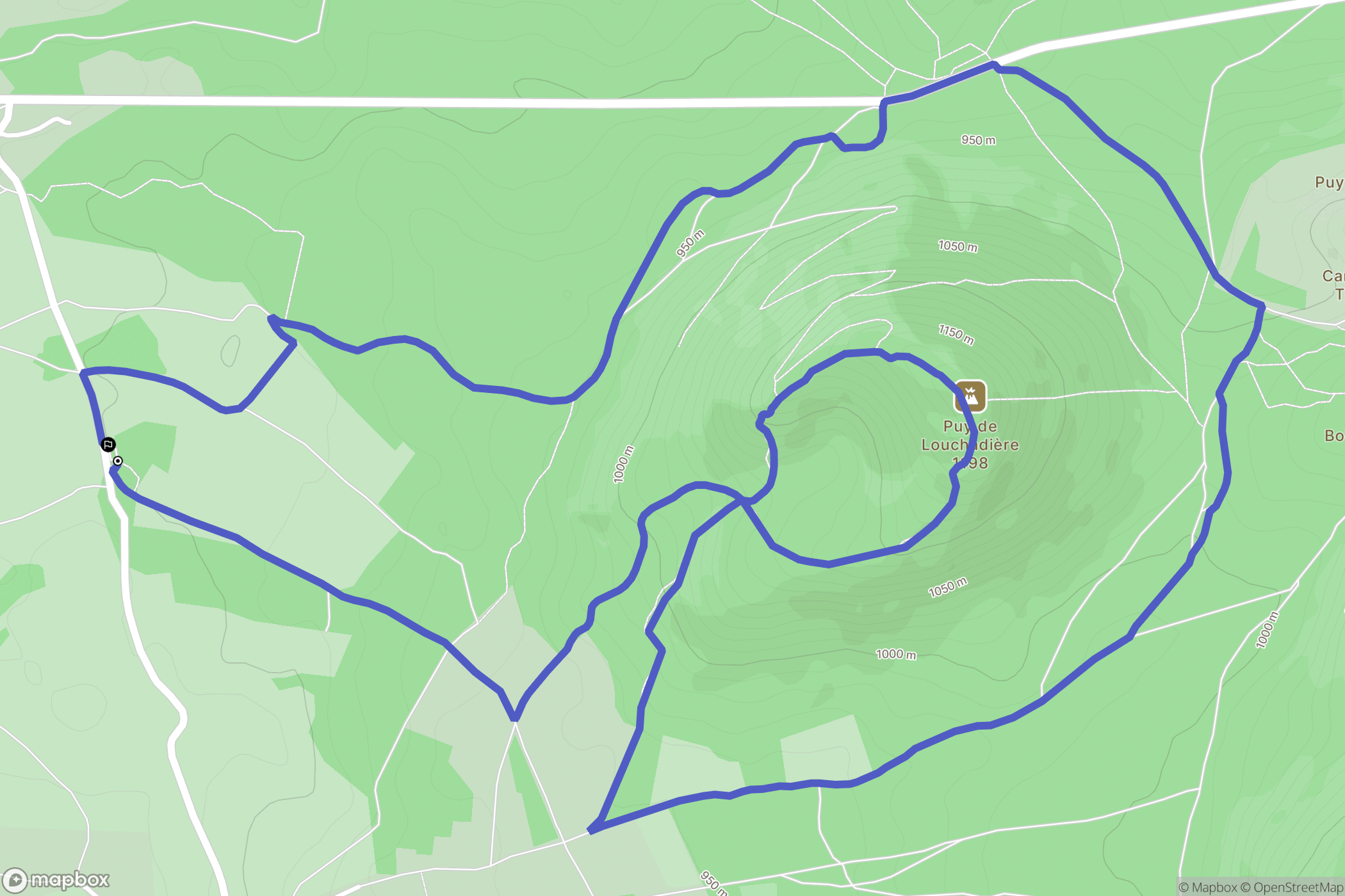 Saint-Ours: routekaart voor buitenactiviteiten - France