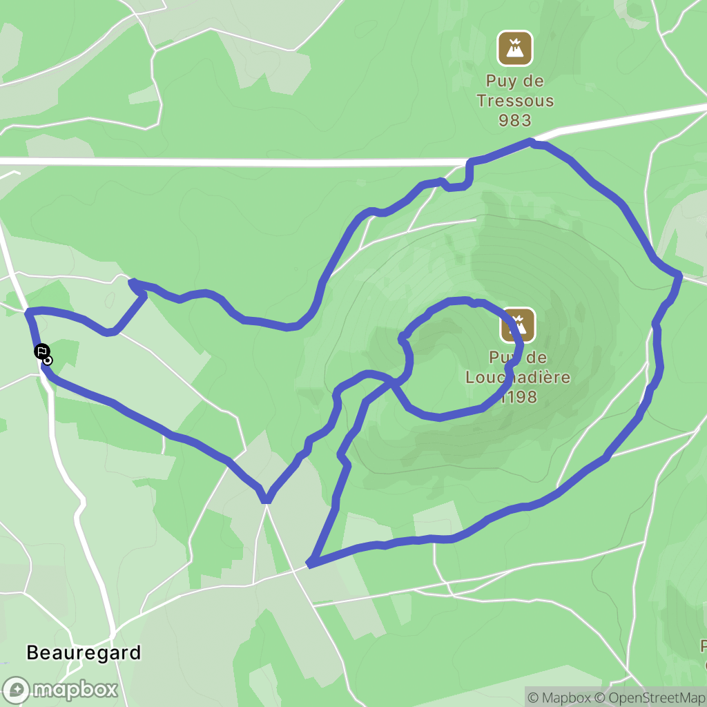 Saint-Ours: routekaart voor buitenactiviteiten - France