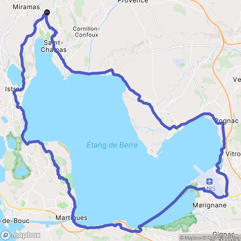 Miramas: routekaart voor buitenactiviteiten - France