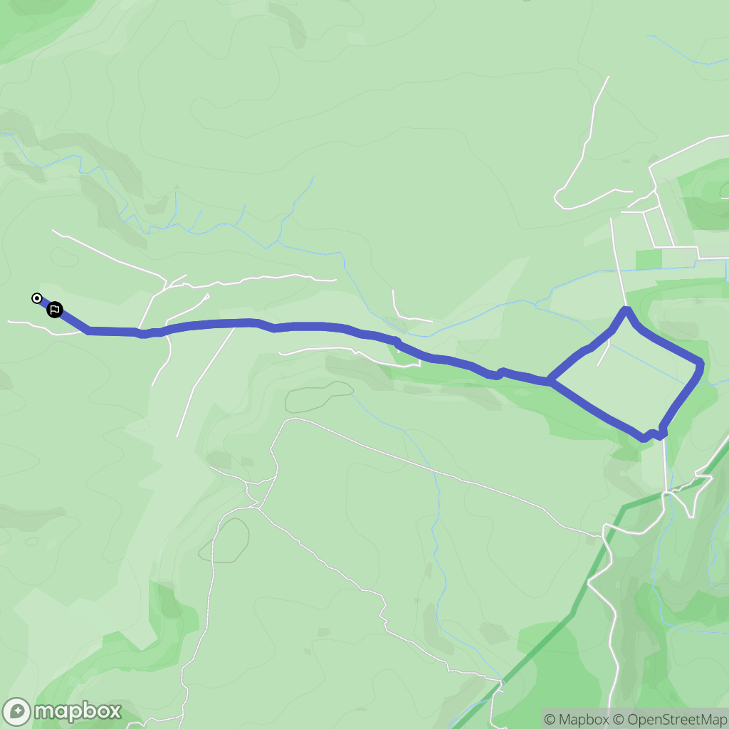 Narbonne : carte du parcours de randonnée - France