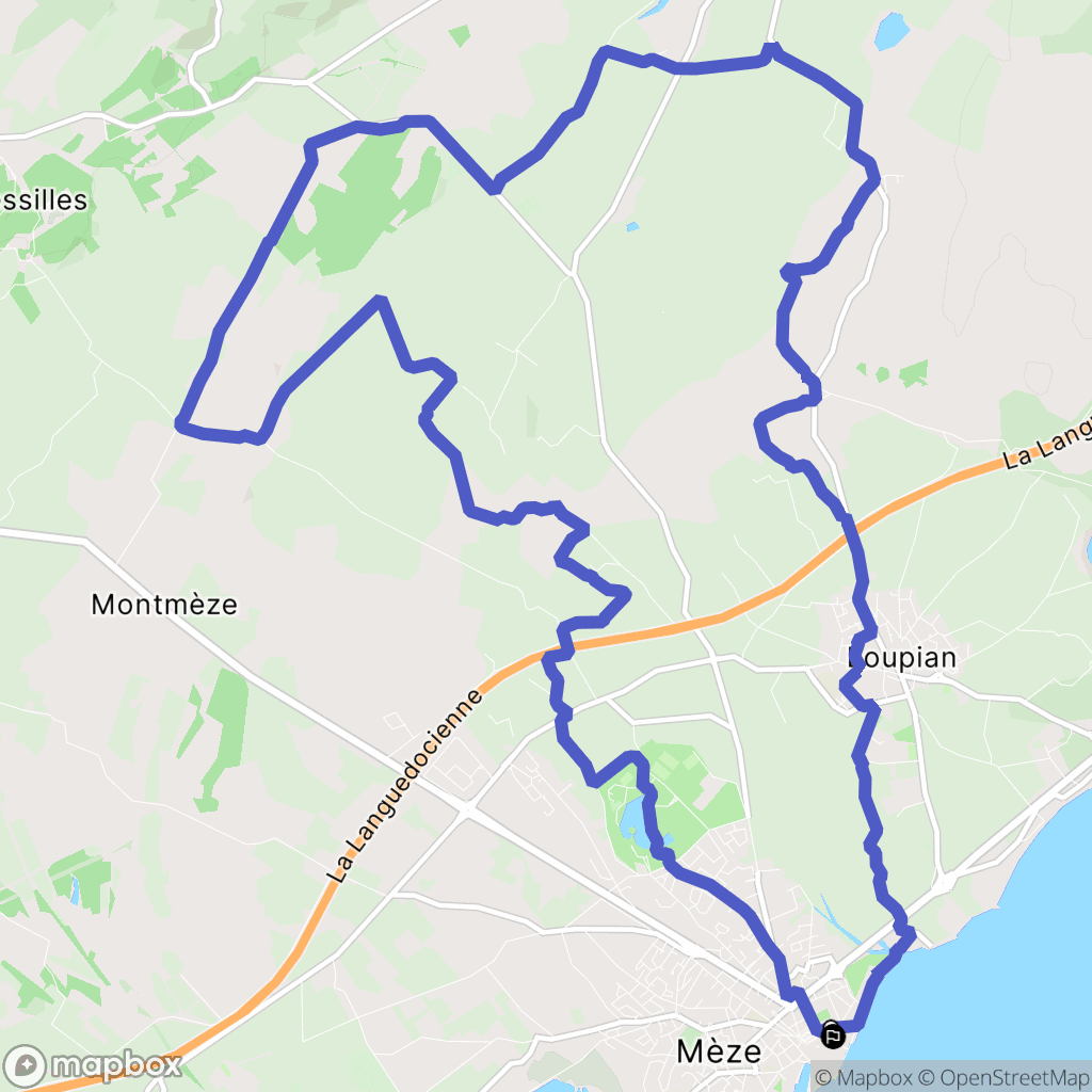 Mèze: routekaart voor buitenactiviteiten - France