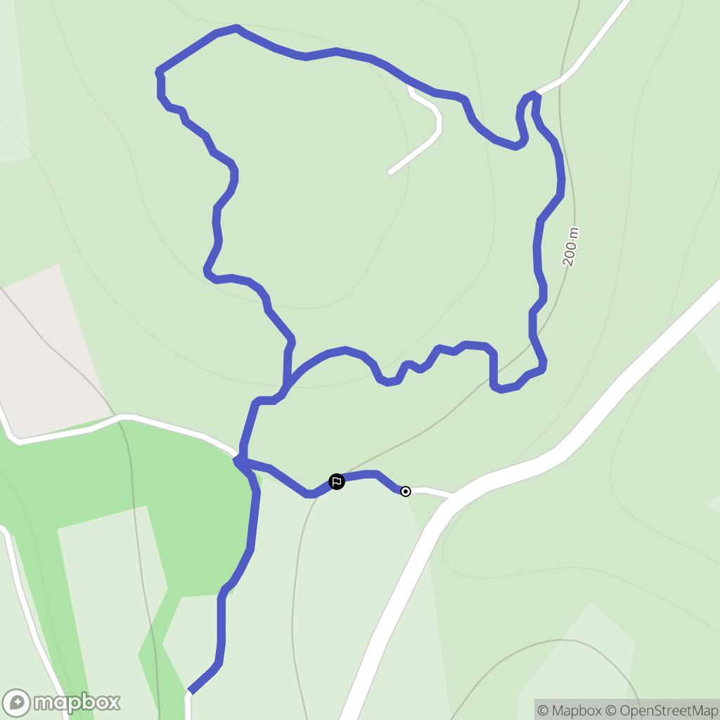 Félines-Minervois : carte du parcours de randonnée - France