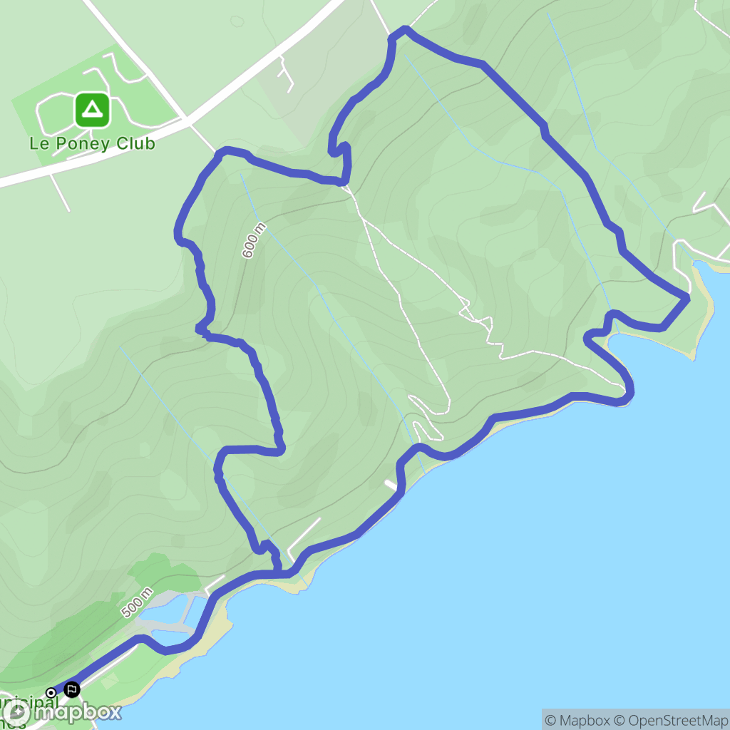 Sainte-Croix-du-Verdon: routekaart voor buitenactiviteiten - France