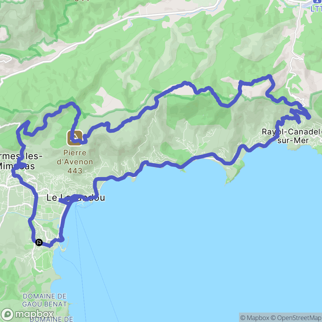 Bormes-les-Mimosas: routekaart voor buitenactiviteiten - France