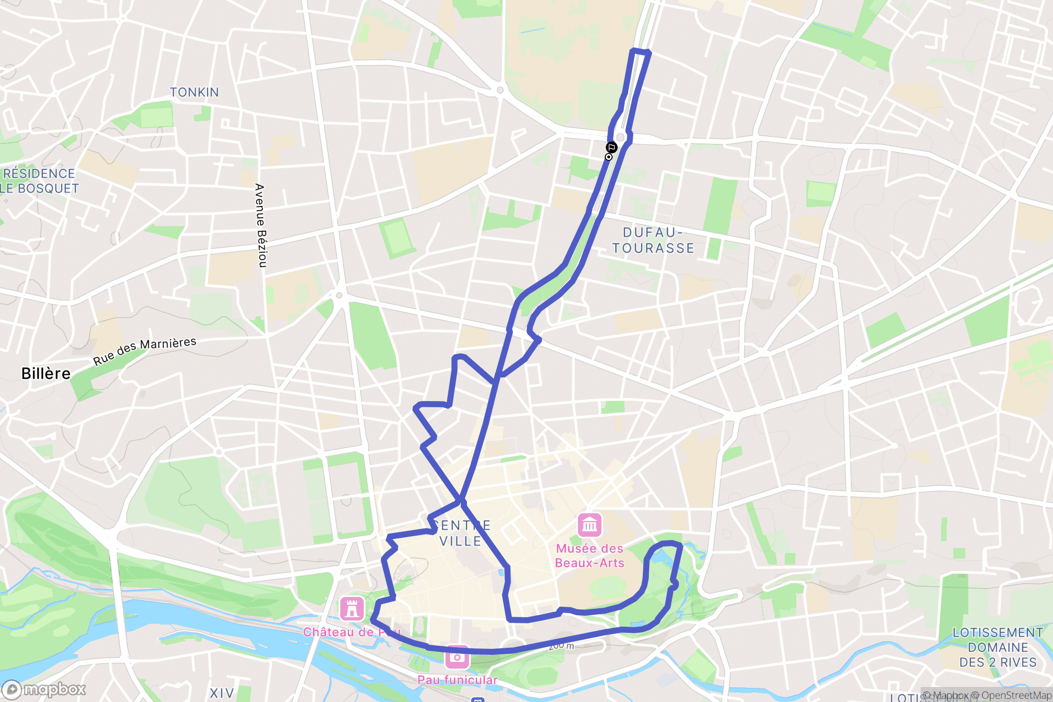 Pau: routekaart voor buitenactiviteiten - France