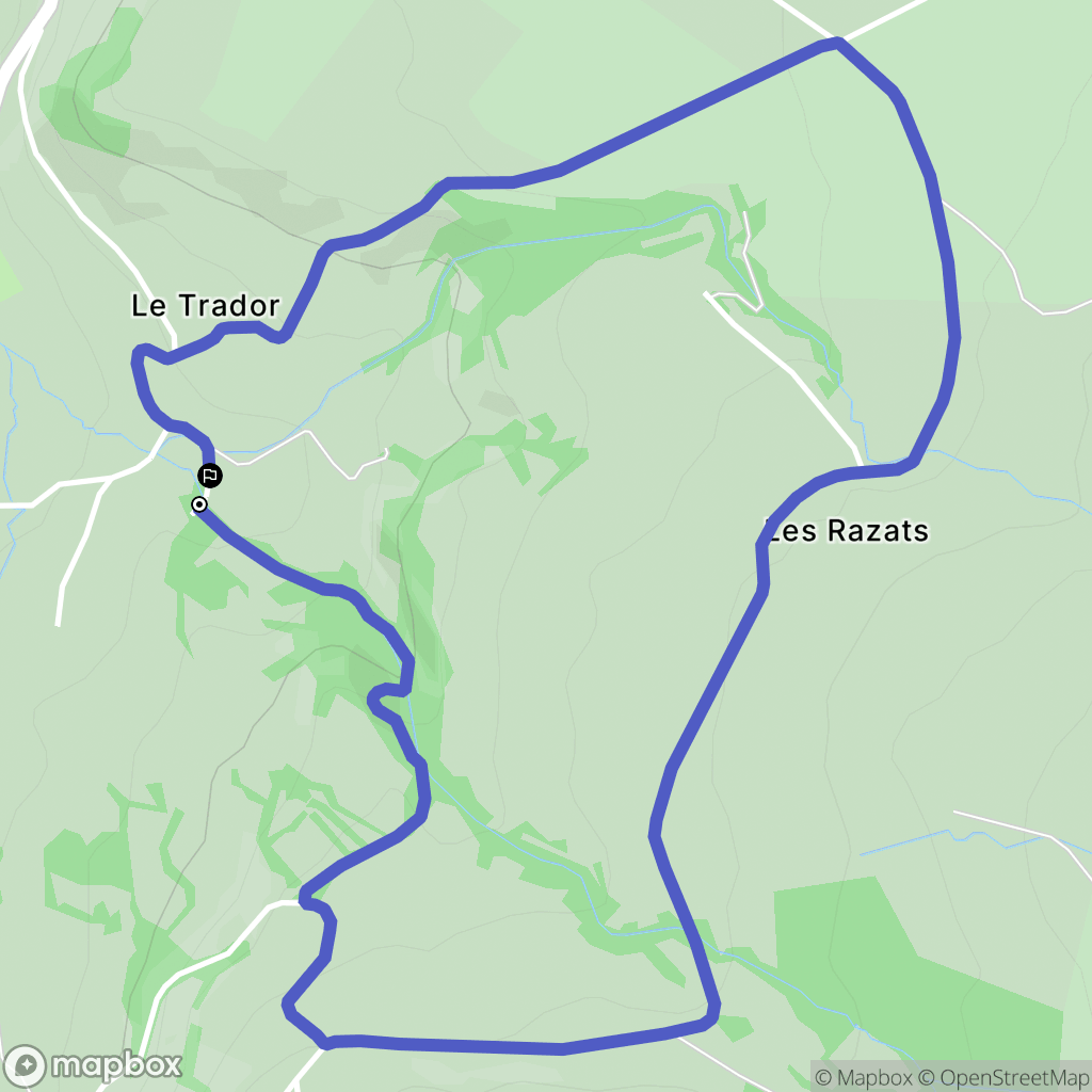 Laqueuille: routekaart voor buitenactiviteiten - France