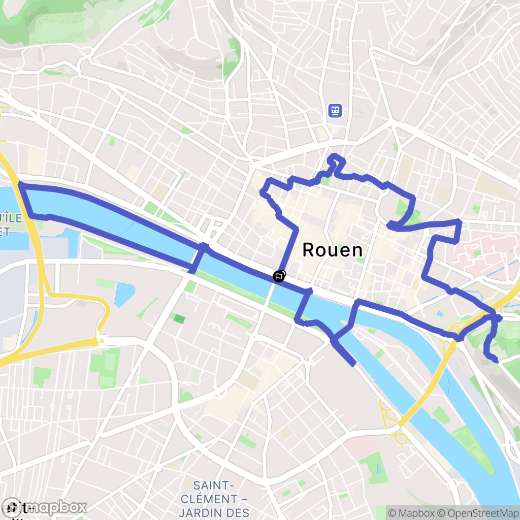 Rouen: routekaart voor buitenactiviteiten - France