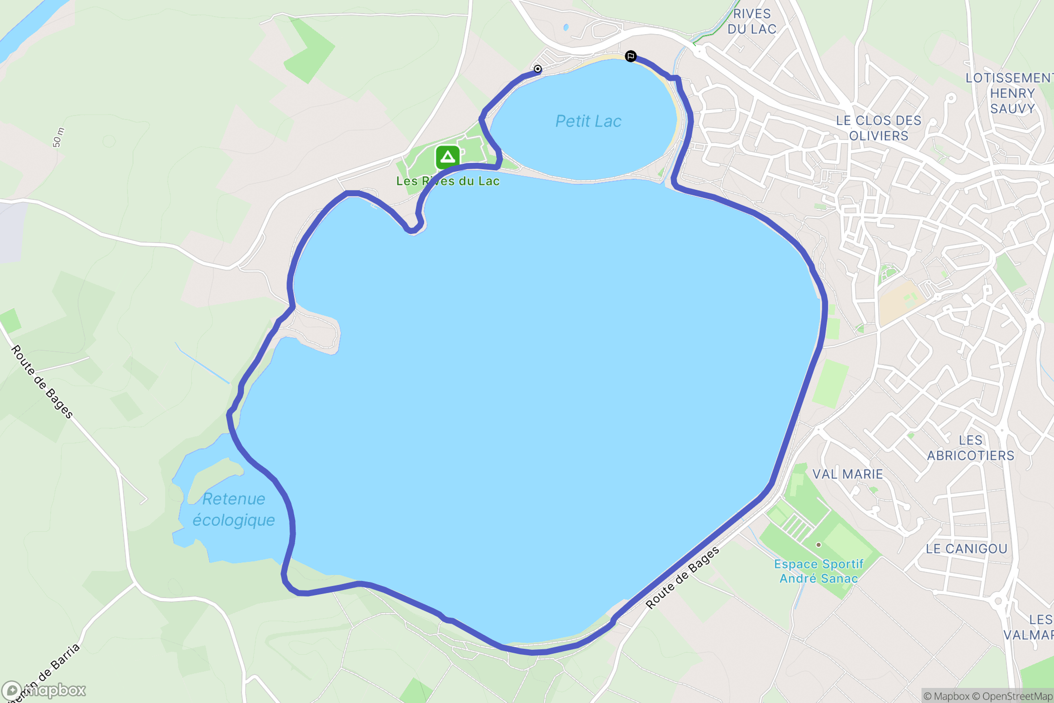 Villeneuve-de-la-Raho: routekaart voor buitenactiviteiten - France