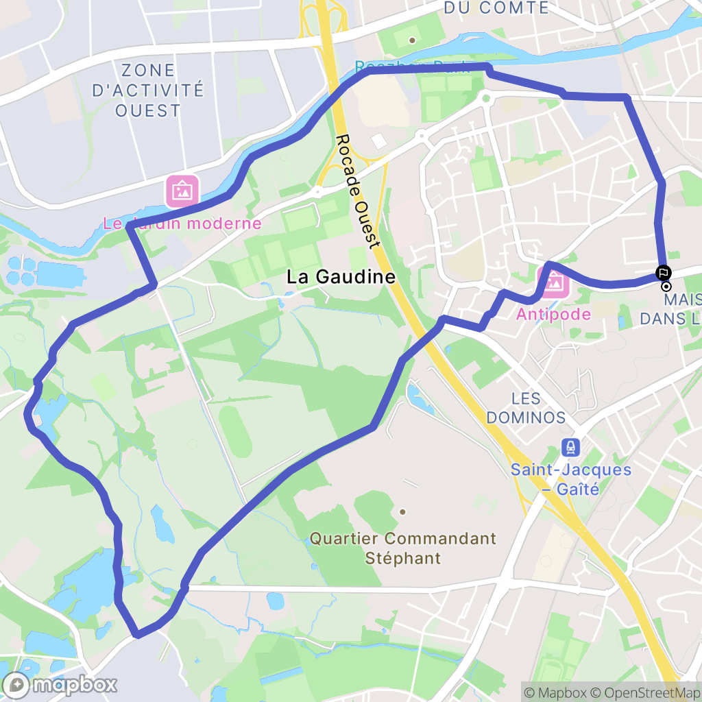 Rennes: routekaart voor buitenactiviteiten - France