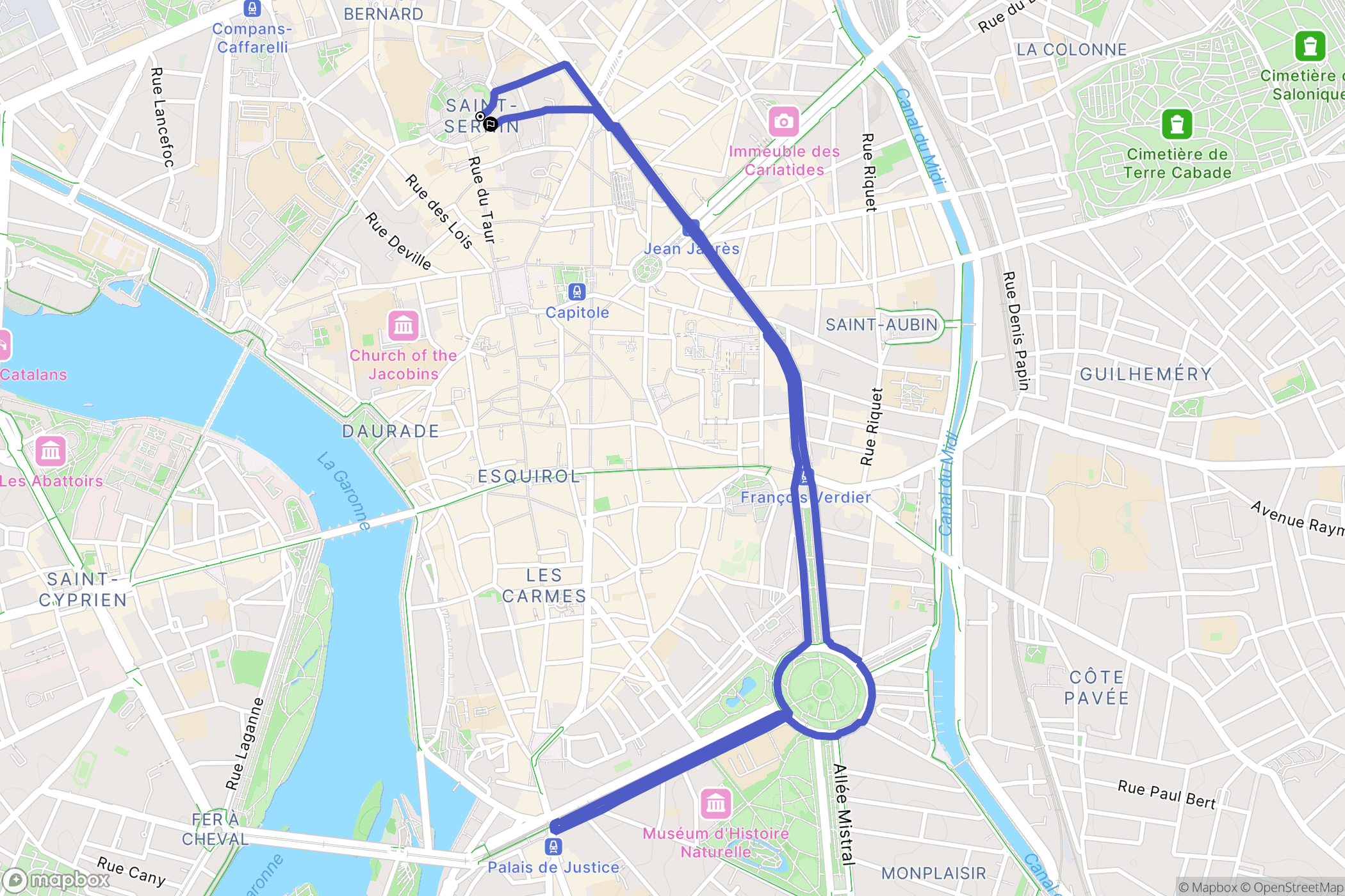 Toulouse: routekaart voor buitenactiviteiten - France