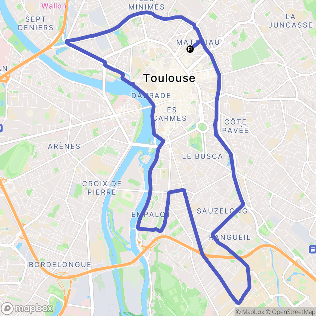 Toulouse: routekaart voor buitenactiviteiten - France