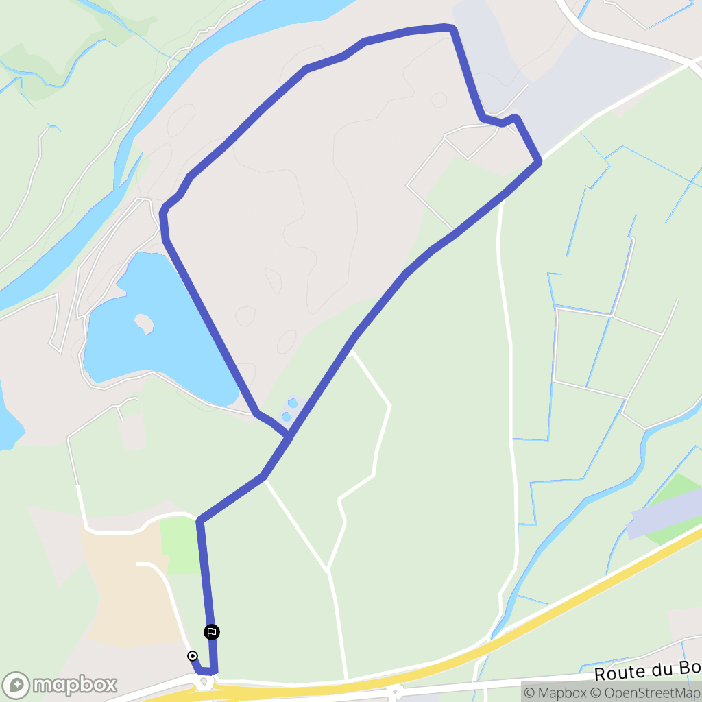 Villelongue-Dels-Monts : carte du parcours de randonnée - France