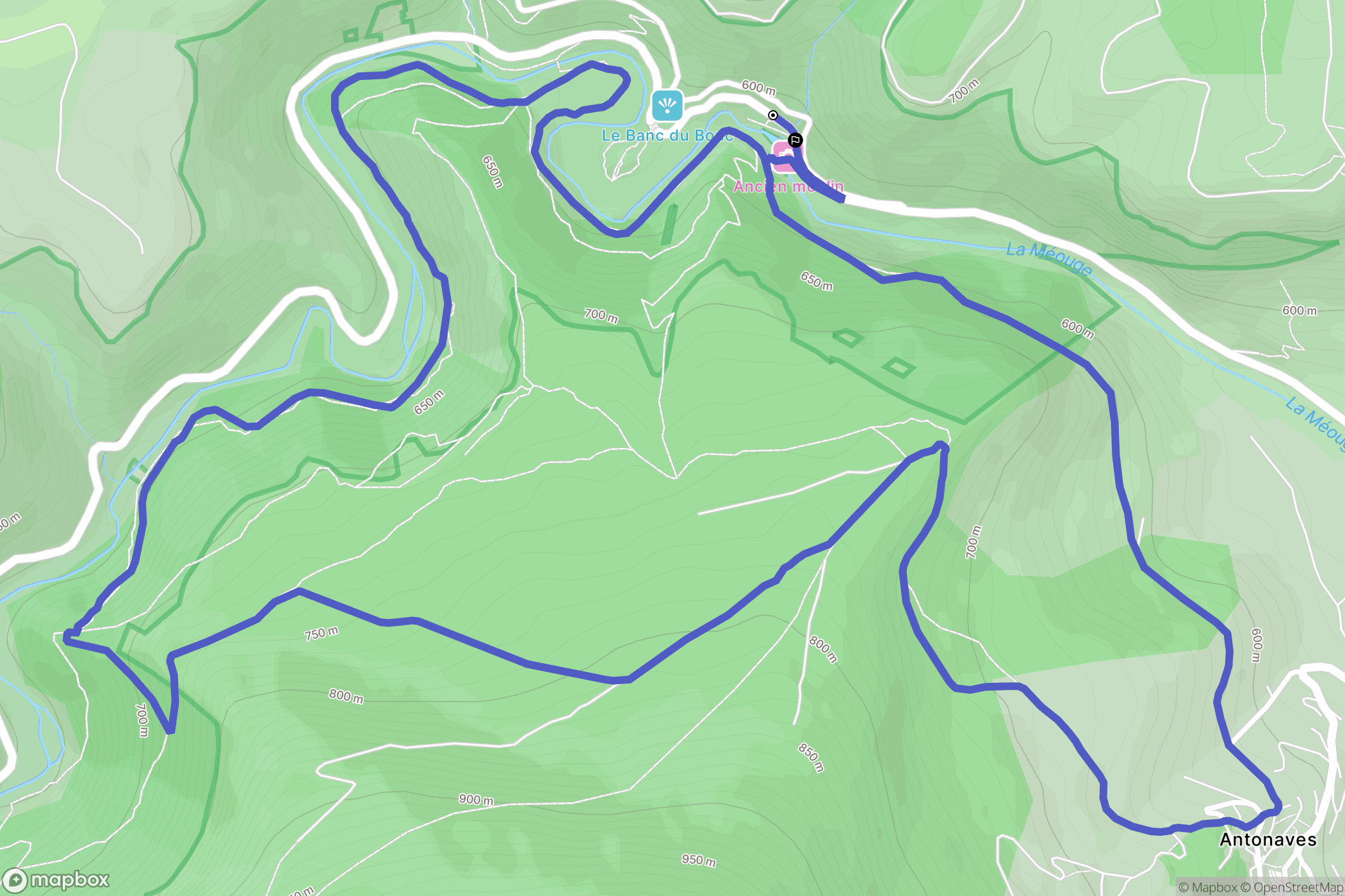 Val Buëch-Méouge: routekaart voor buitenactiviteiten - France
