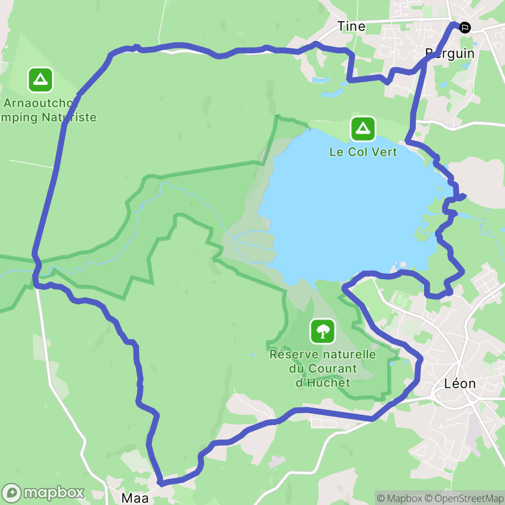 Vielle-Saint-Girons: routekaart voor buitenactiviteiten - France