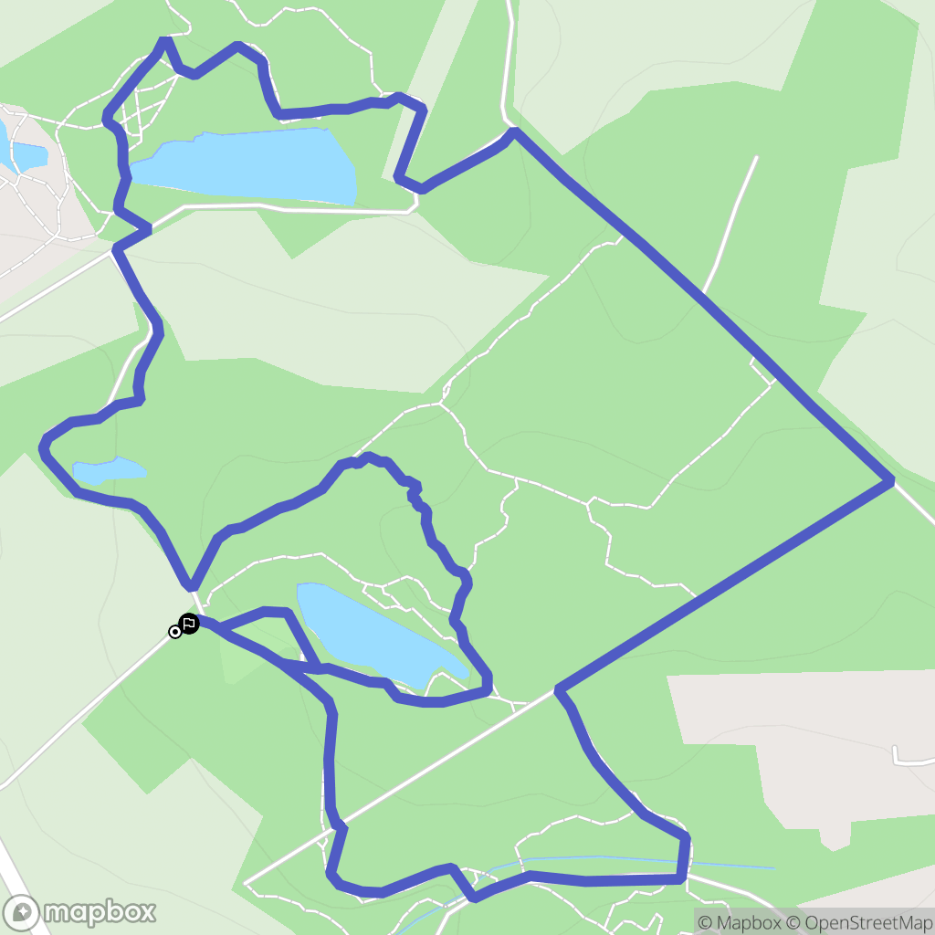 Saint-Gildas-des-Bois : carte du parcours de randonnée - France