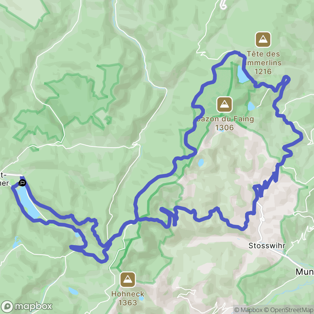 Xonrupt-Longemer: routekaart voor buitenactiviteiten - France