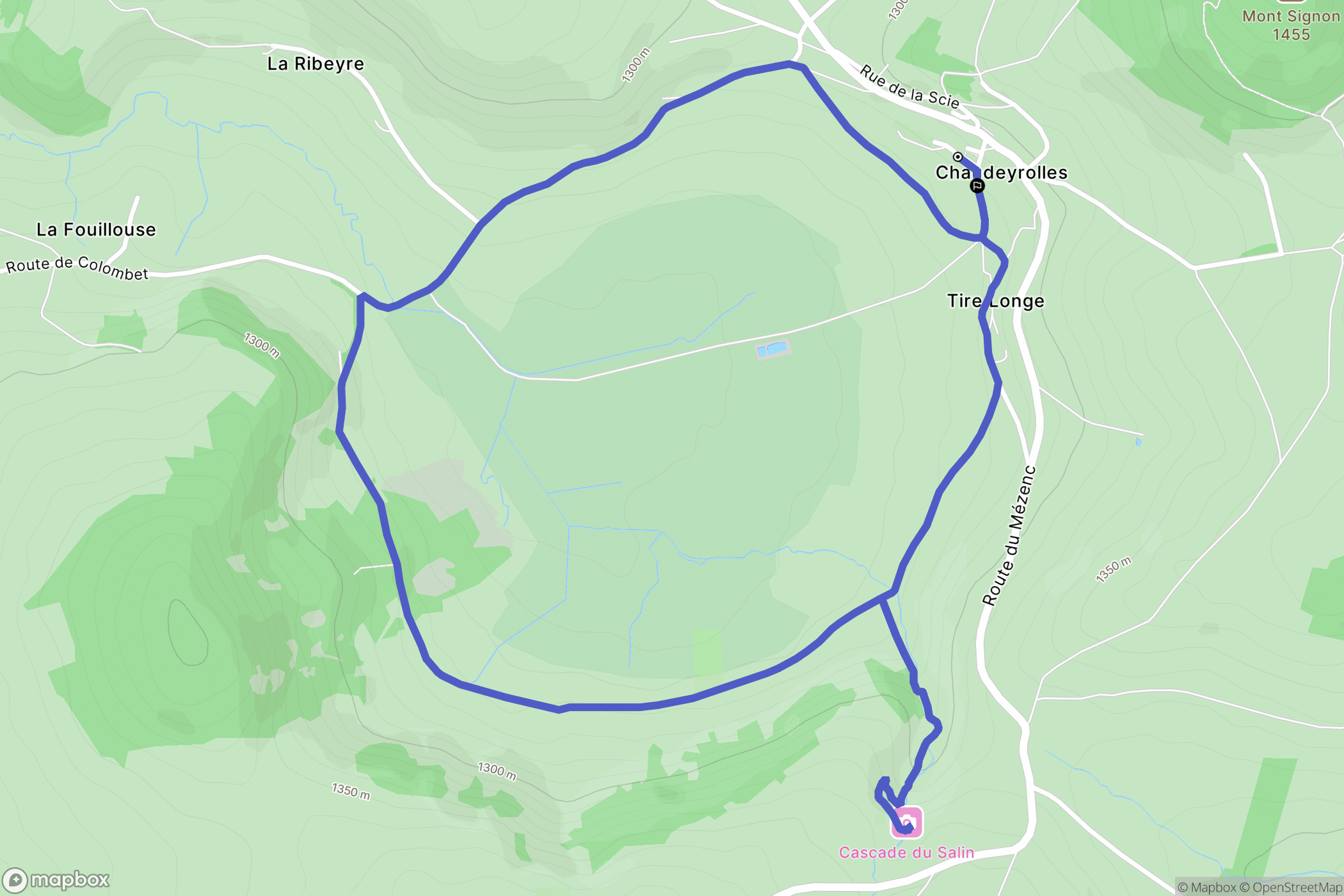Chaudeyrolles: routekaart voor buitenactiviteiten - France