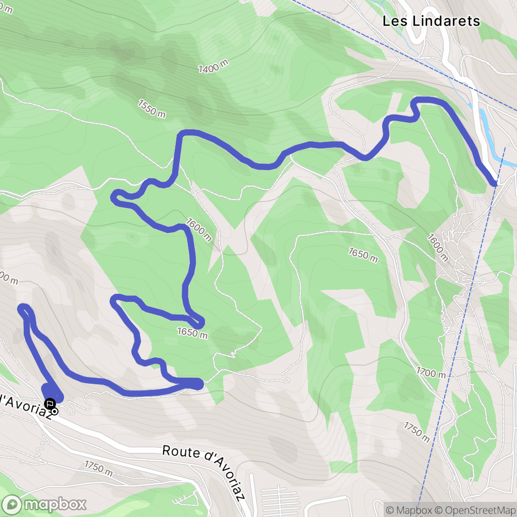 Morzine: routekaart voor buitenactiviteiten - France